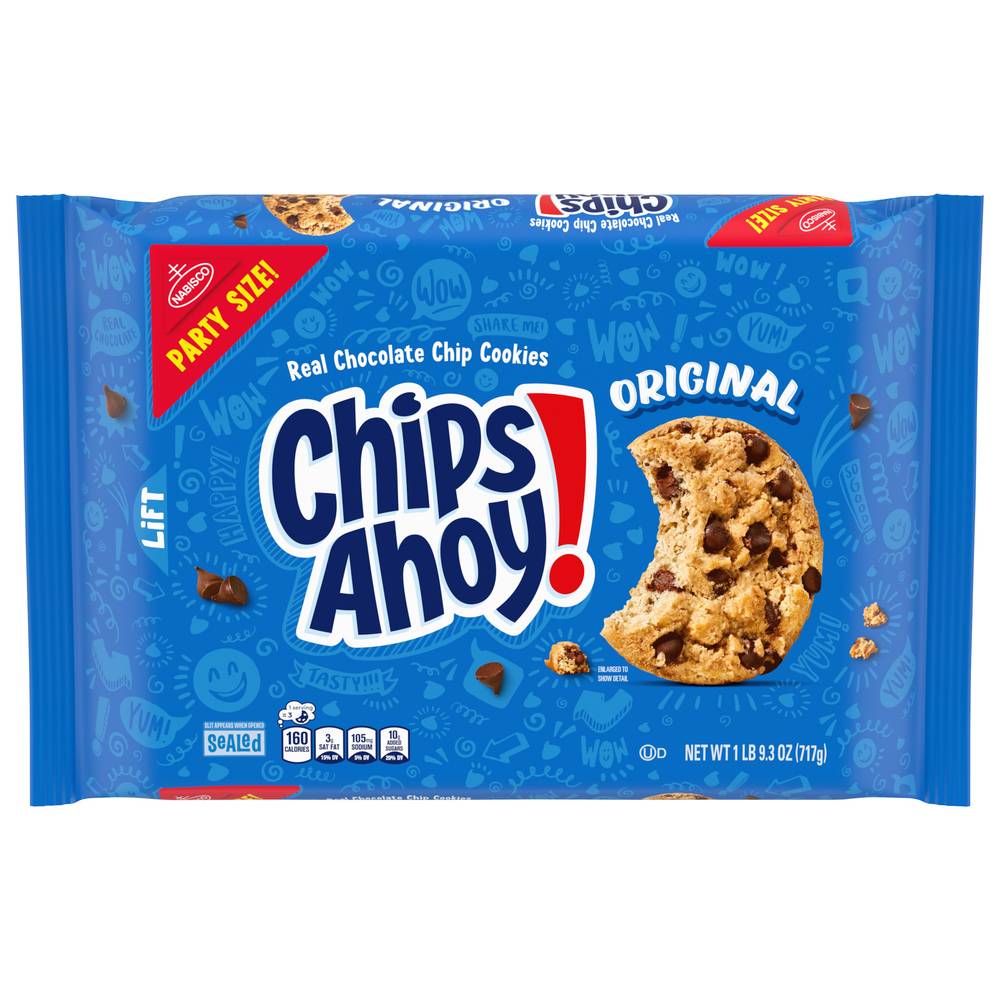 Chips Ahoy! Party Size Original Chocolate Chip Cookies (9.3 oz)