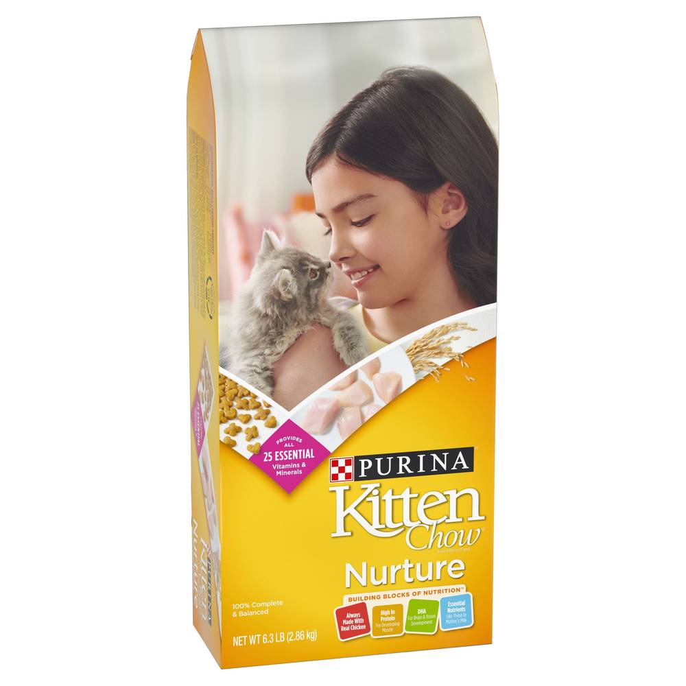 Purina Nurture Kitten Chow Food (6.3 lbs)