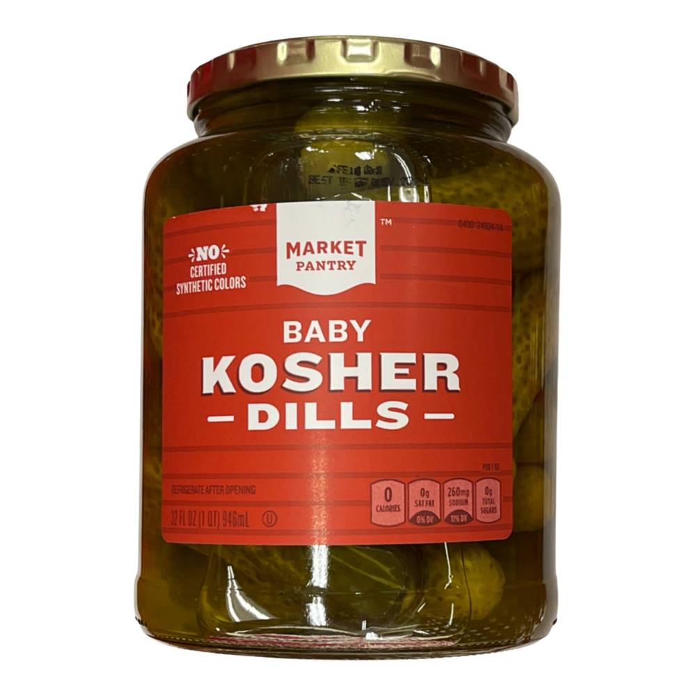 Market Pantry Kosher Baby Dill Pickles