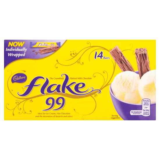 Cadbury Flake 99 Chocolate Mini Bars (14 pack)