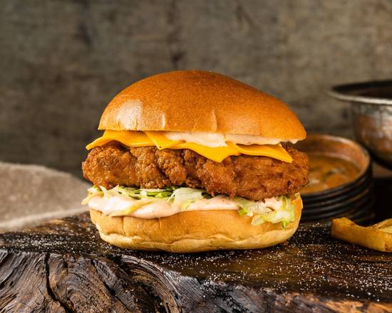 Buttermilk Fried Chicken Burger