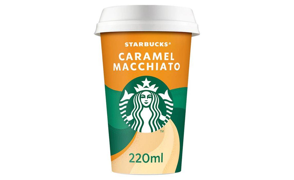 Starbucks Caramel Macchiato Flavour Chilled Coffee 220ml (404088)