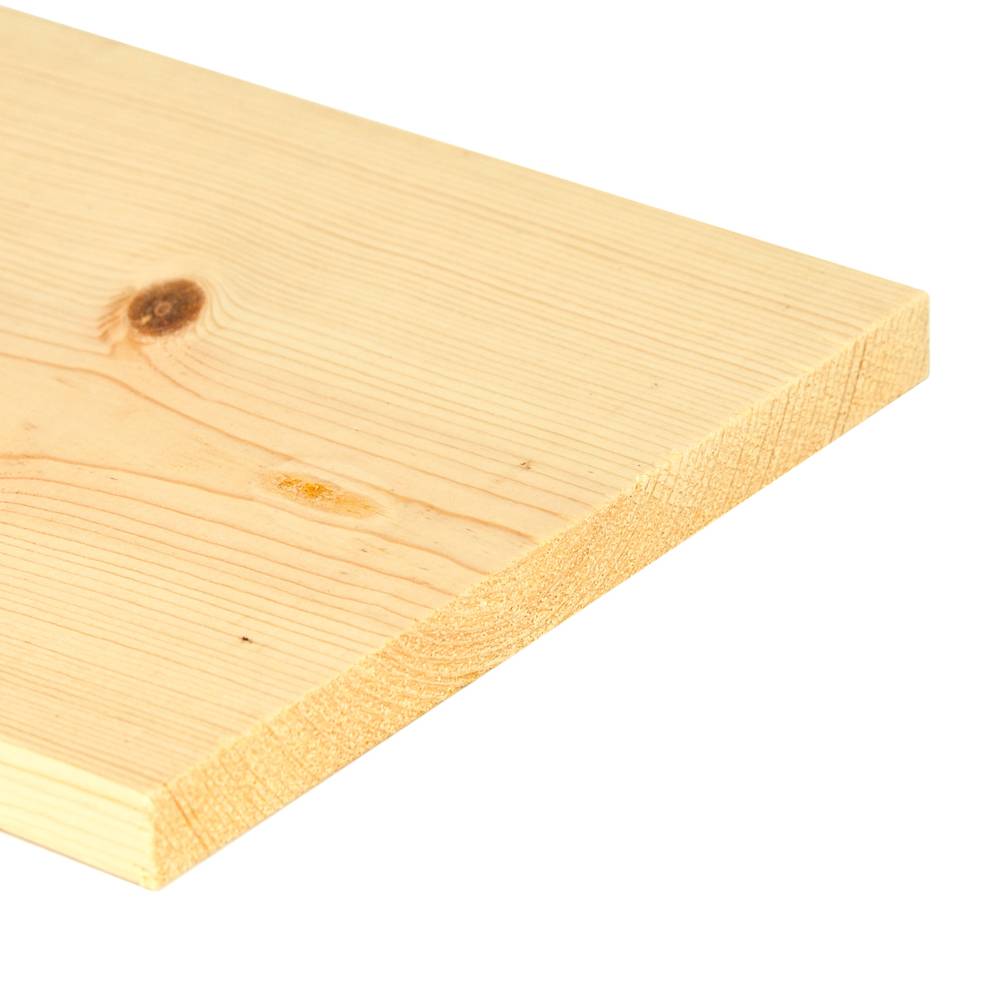 RELIABILT 1-in x 10-in x 4-ft #2 S4S Pine Common Board | L513441024