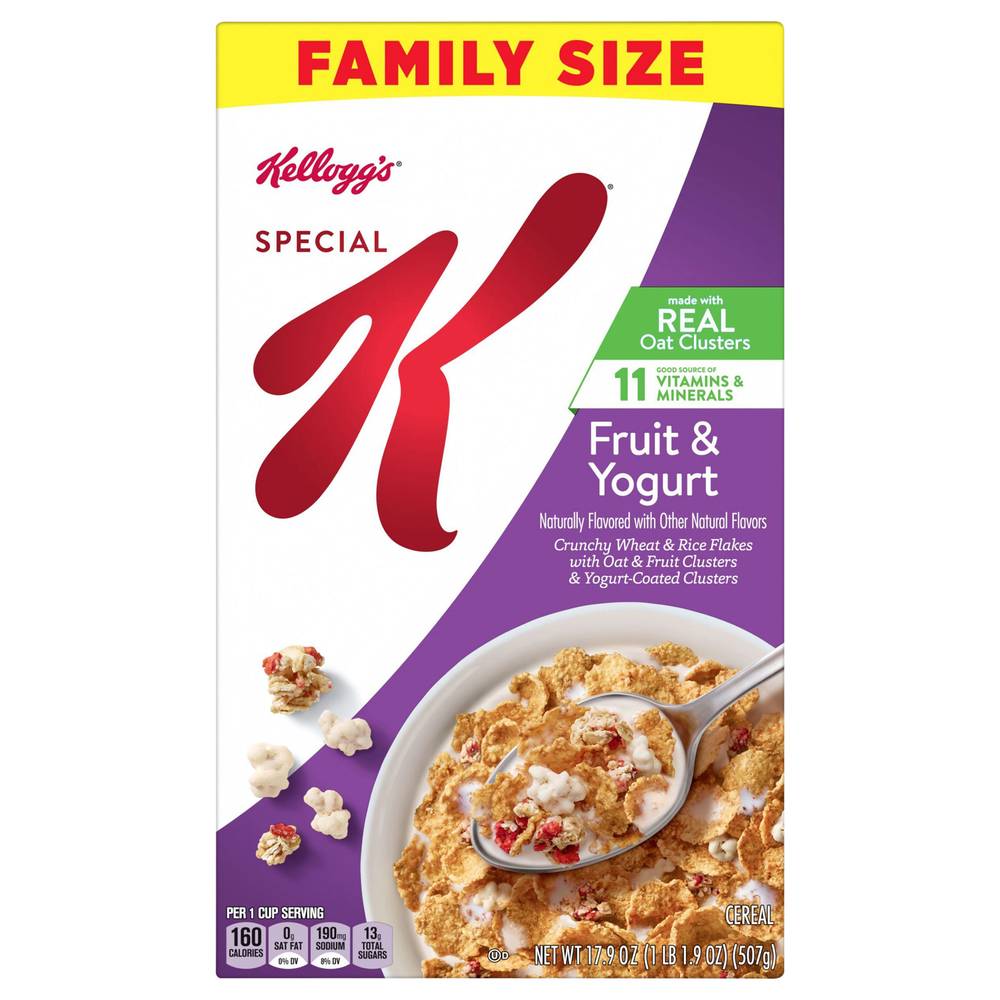 Kellogg's Special K Breakfast Cereal Fruit and Yogurt