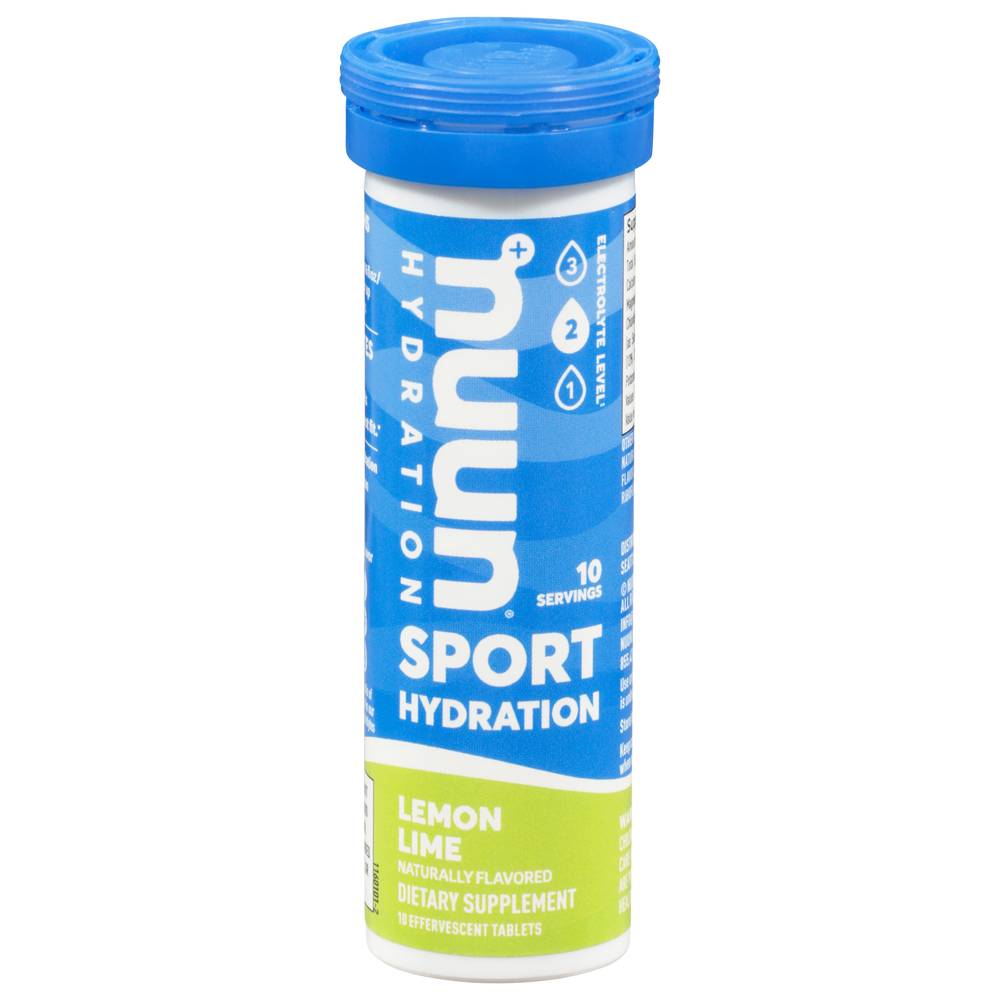 Nuun Hydration Tablets (lemon lime)