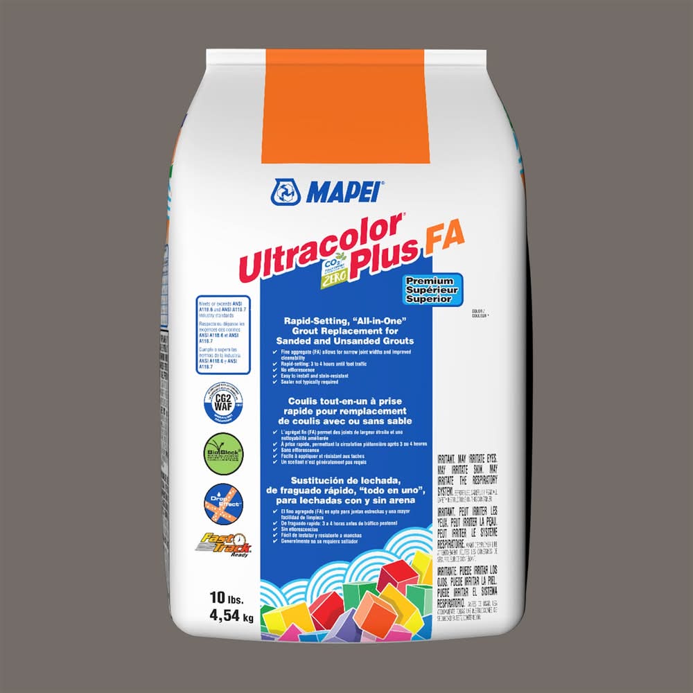 MAPEI Ultracolor Plus FA Gray #5009 All-in-one Grout (10-lb)