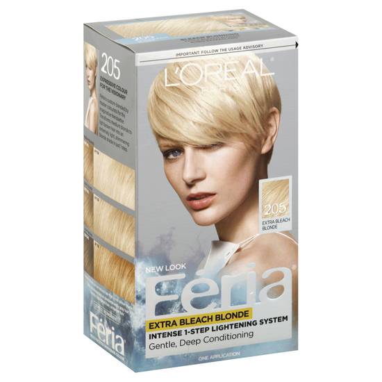 L'oréal Feria 205 Extra Bleach Blonde Hair Colour