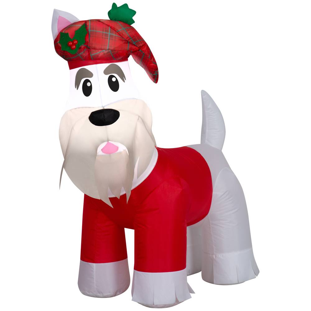 Holiday Living 3.5-ft LED Scottie Dog Christmas Inflatable | 885250