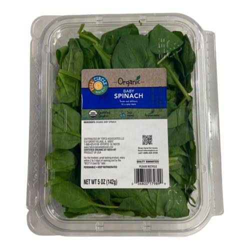 Full Circle Organic Baby Spinach (5 oz)