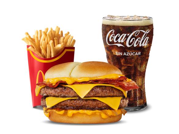McCombo grande Doble Bacon Cheddar McMelt