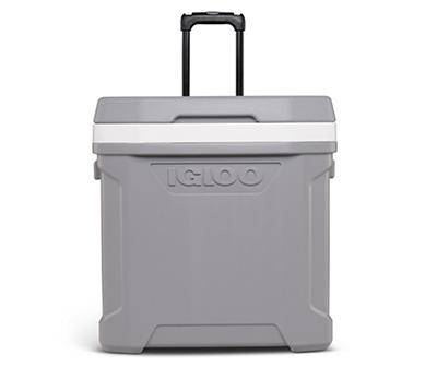 Igloo 60-Quart Rolling Cooler, Gray