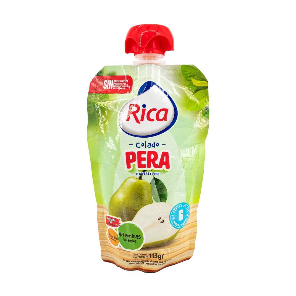 Compota Rica Pera 113 g