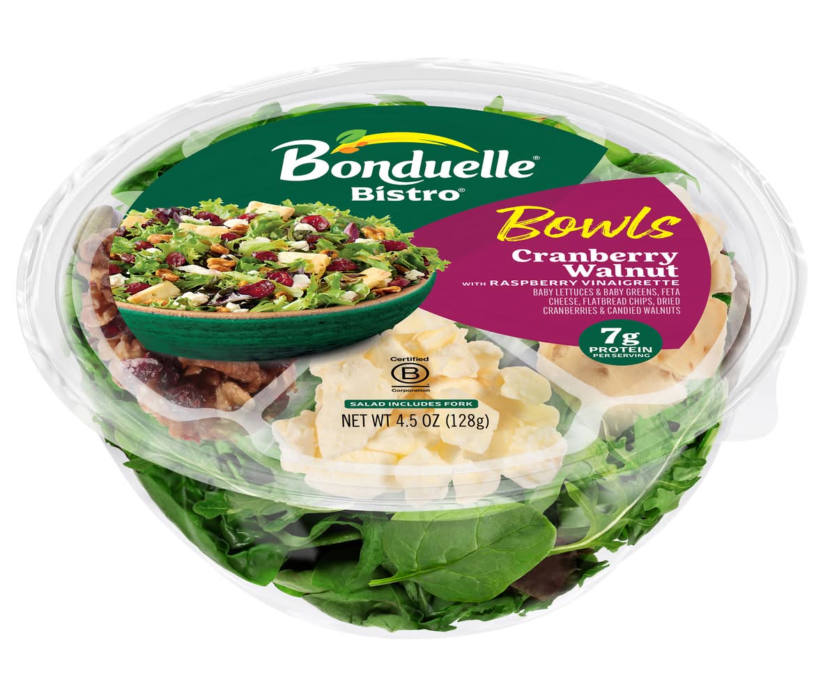 Bistro Cranberry Walnut Salad With Raspberry Vinaigrette (4.5 oz)