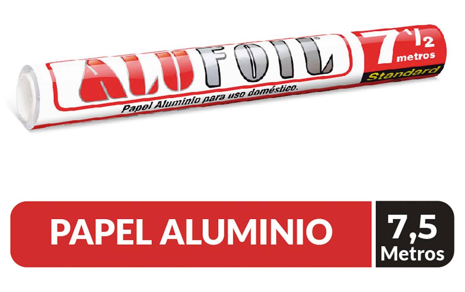 Alufoil · Papel aluminio