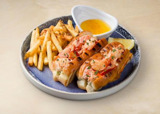 2 LOBSTER ROLL PLATE
