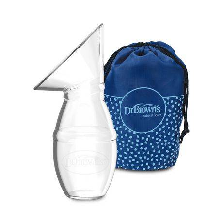 Dr. Brown's 100% Silicone One-Piece Breast Pump With Travel Bag