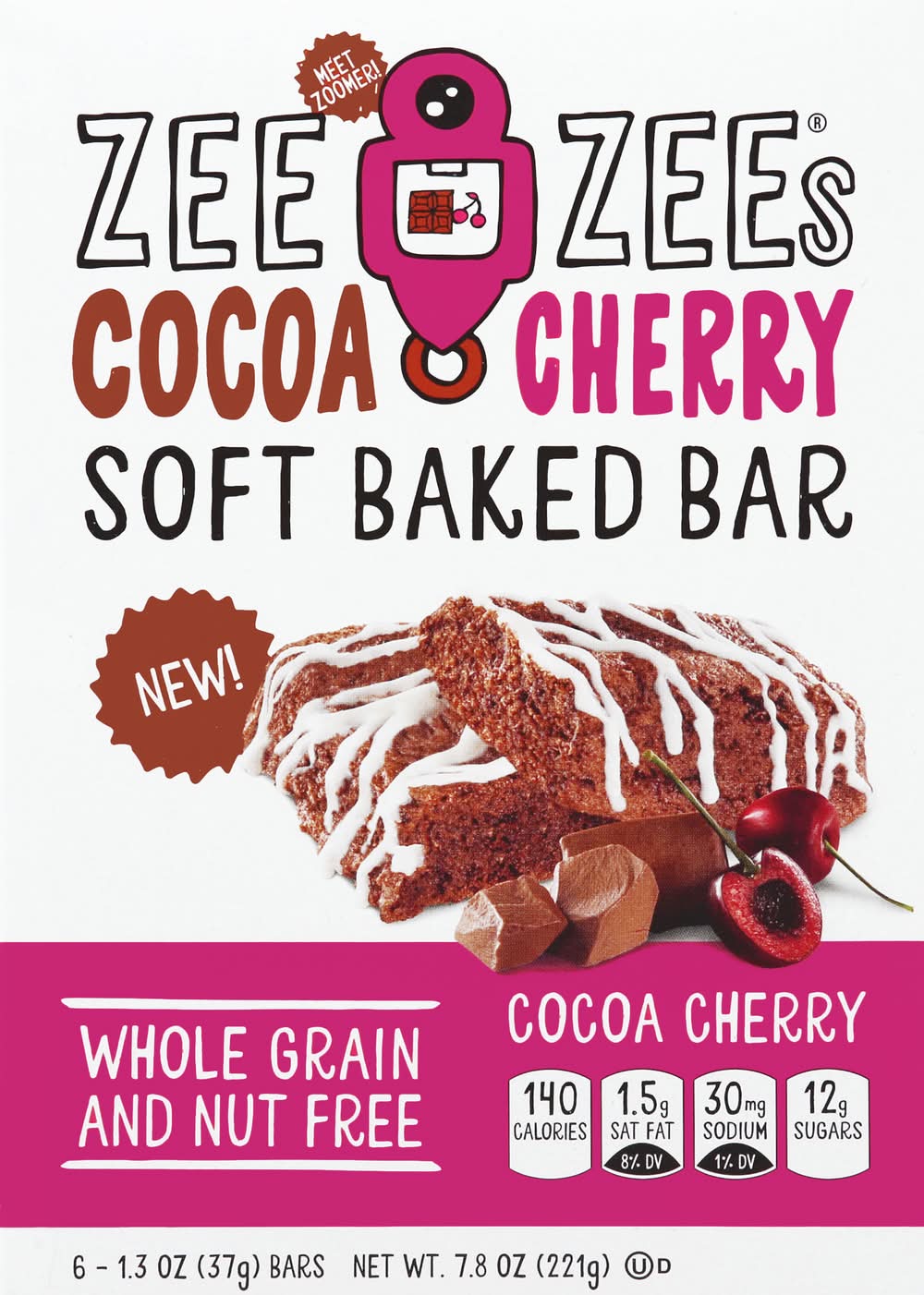 Zee Zees Cocoa Cherry Soft Baked Bar Delivery Near Me | Order