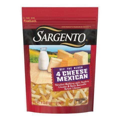 Sargento Shredded Mexican 4 Cheese 8oz