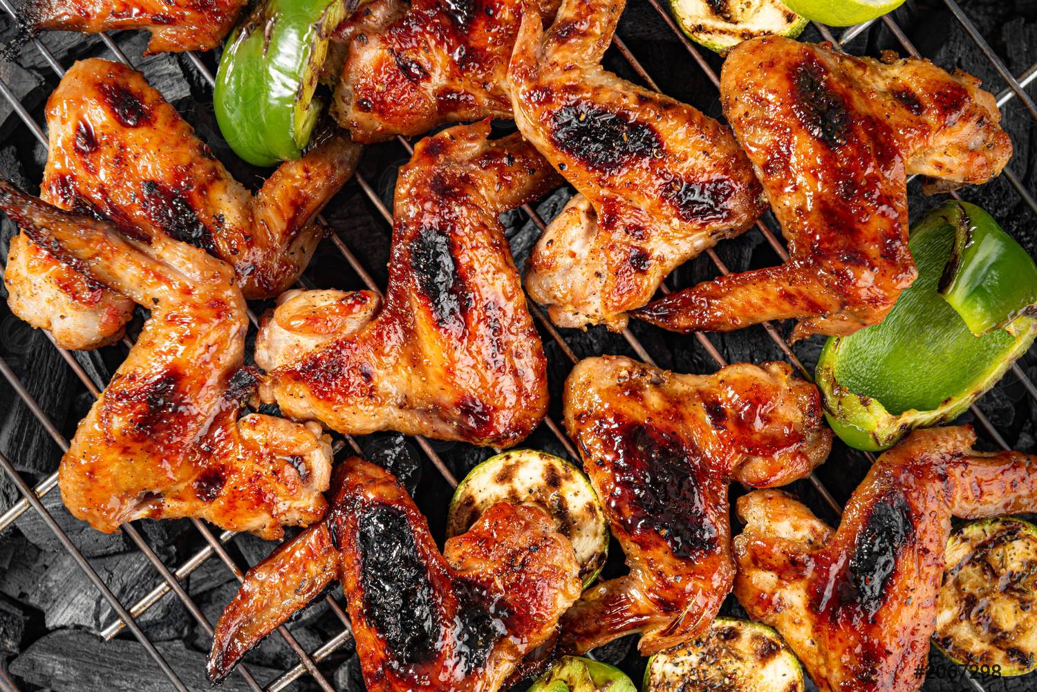 2X Ailes de Poulet Grillé