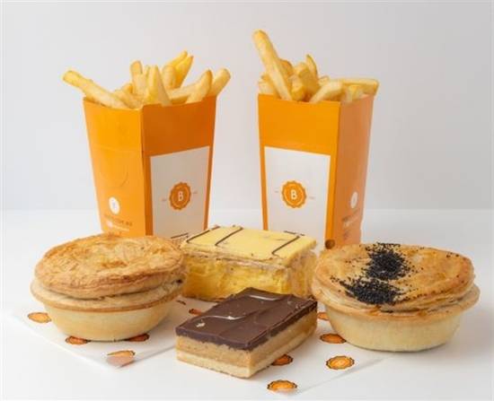 Pie, Chips & Sweets Pack for Two