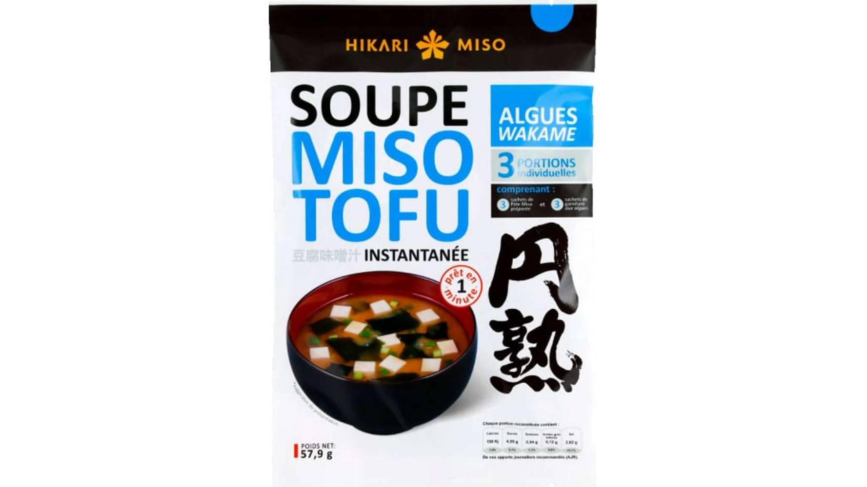 Hikari Miso - Soupe au tofu et algues wakame