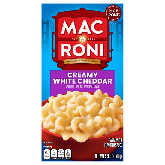 Mac-A-Roni Pasta Mix (creamy white cheddar)