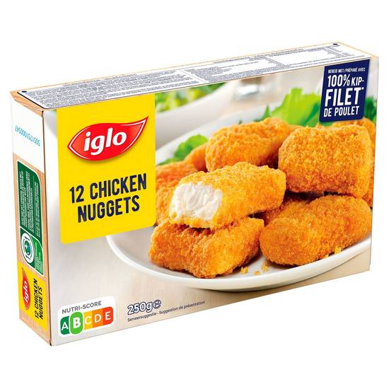 Iglo Chicken Nuggets 12 Pièces 250 g