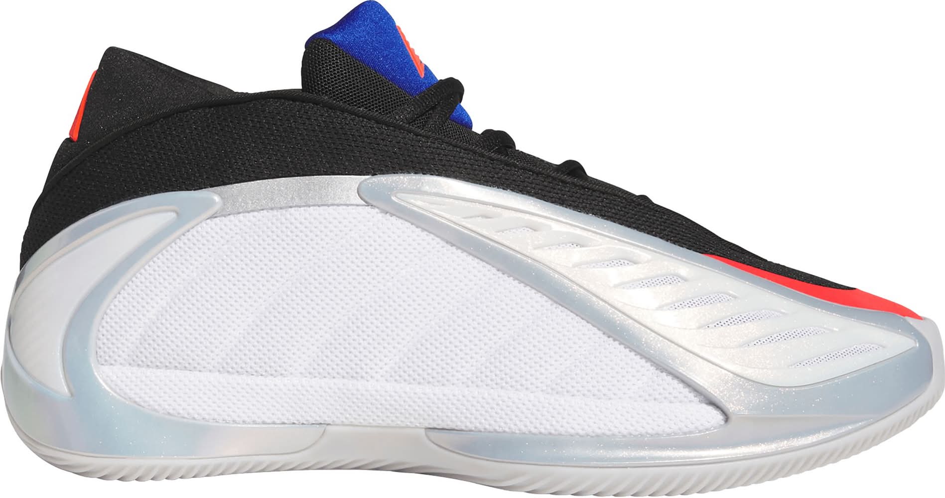 adidas Anthony Edwards 2 'Future Icon' Basketball Shoes (White/Lucid Red/Silver, M9.0/W10.0)