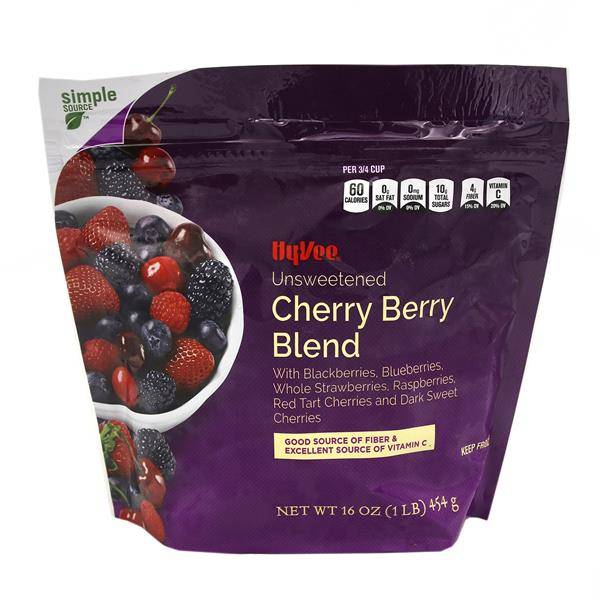 Hy-Vee Unsweetened Cherry Berry Blend