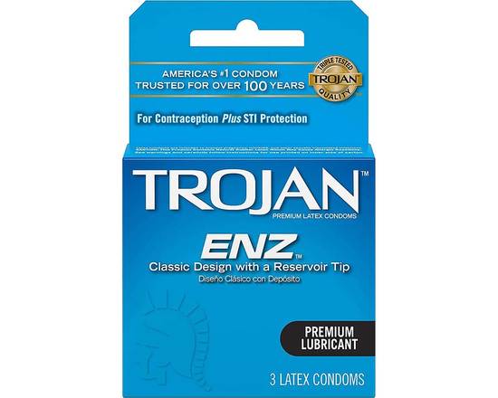 Order Condoms, Trojan ENZ 3 Pack food online from Chevron Extramile store, Antioch on bringmethat.com