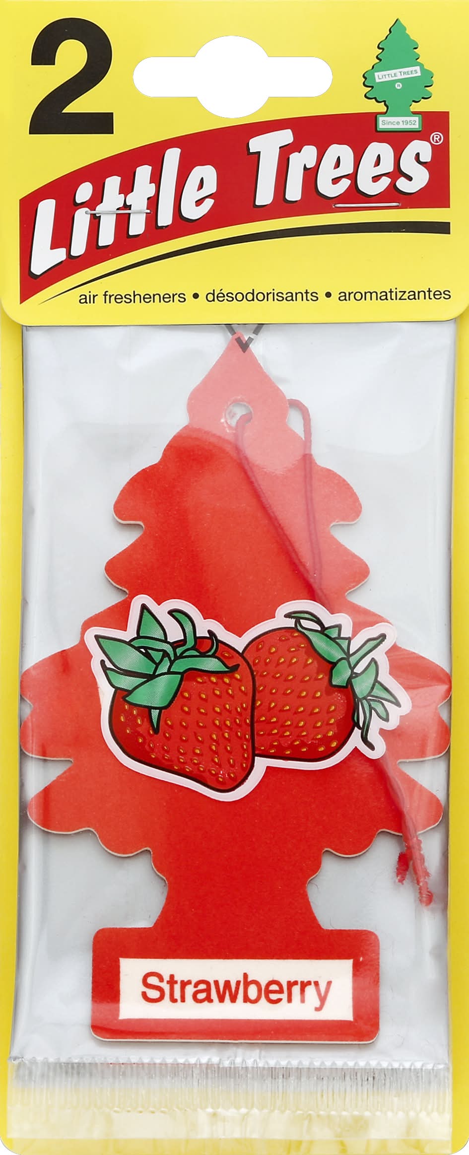 Little Trees Strawberry Air Fresheners (0.6 oz)