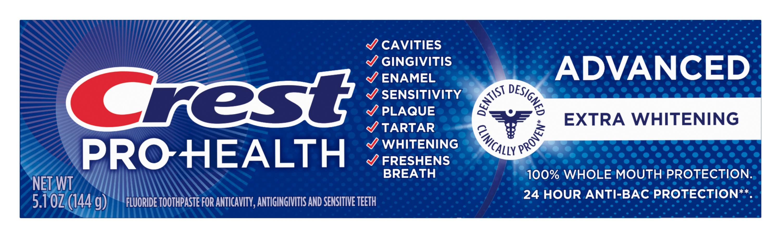 Crest Pro-Health Advanced Whitening Power Toothpaste (5.1 oz)