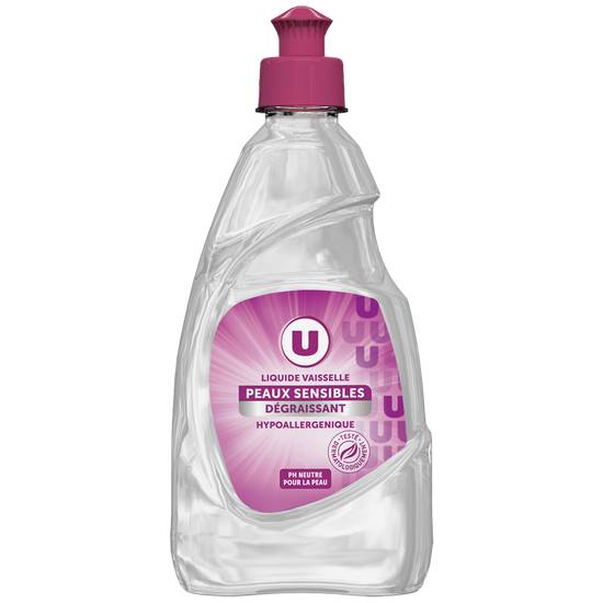 U - -Liquide vaisselle peaux sensibles  ( 500 ml )