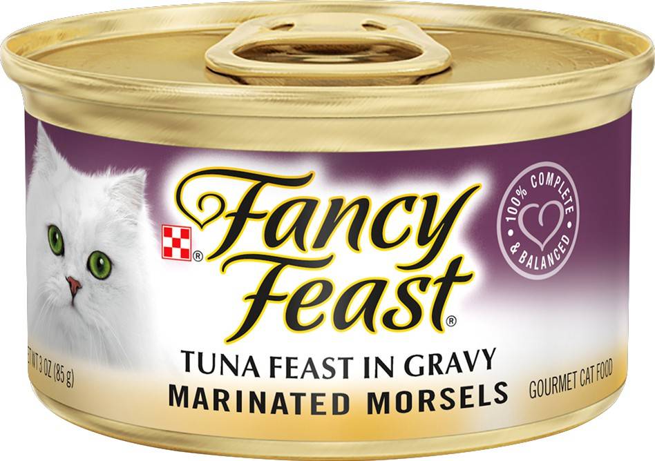 Purina Fancy Feast Marinated Morsels- Tuna Gourmet Feast (3 oz)