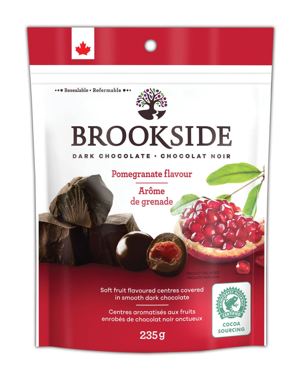 Brookside Dark Chocolate, Pomegranate (235 g)