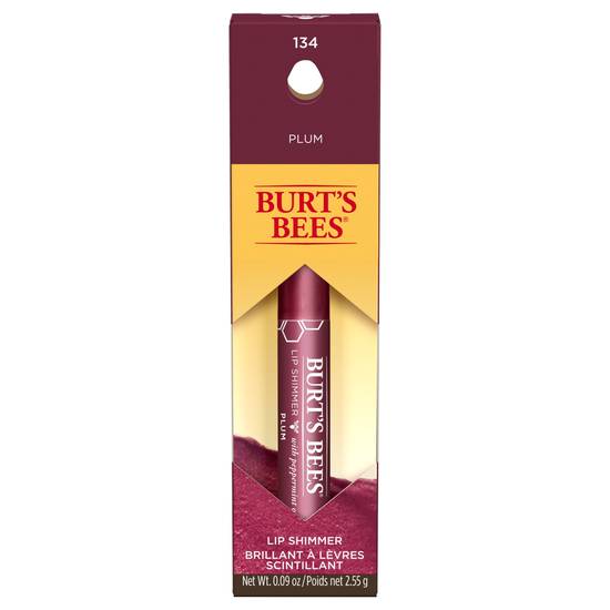Burt's Bees Plum Lip Shimmer Balm (0.09 oz)