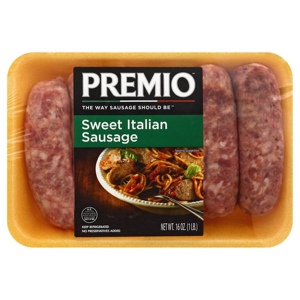 Premio Sweet Italian Sausage (16 oz)