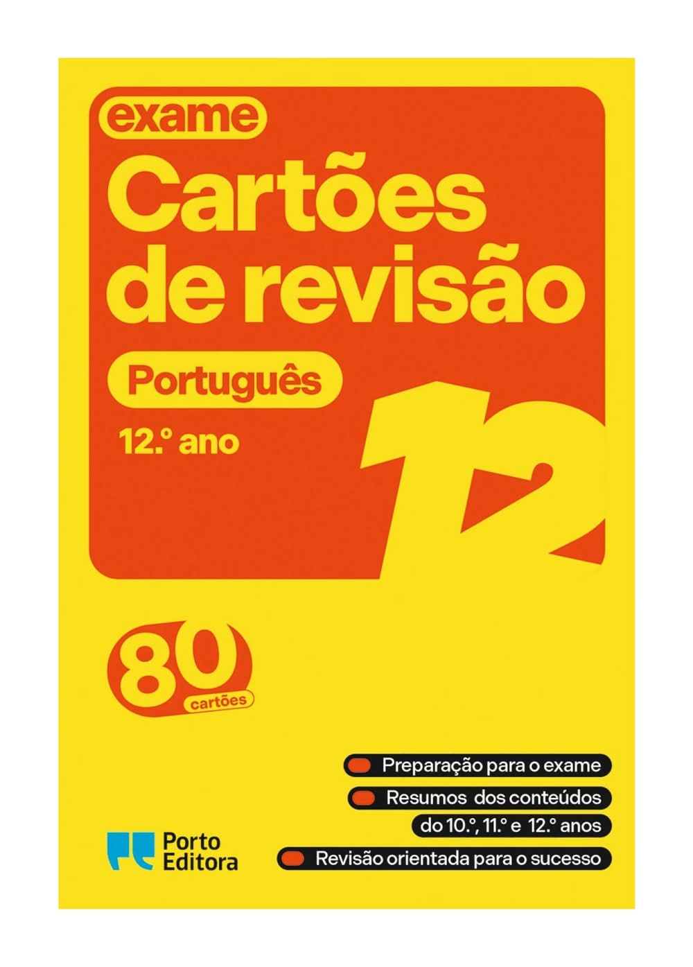 Cartões de Revisão - Livro Português - 12.º Ano