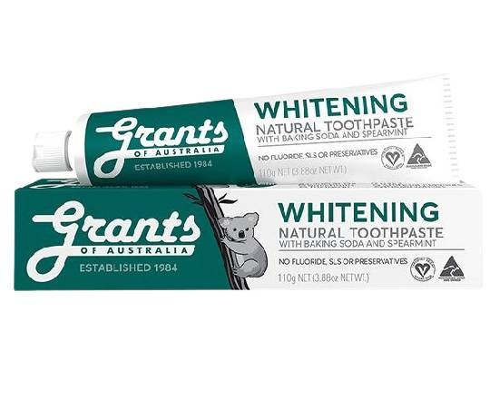 澳洲格蘭特大自然淨白薄荷牙膏-110G(乾貨)^301540441