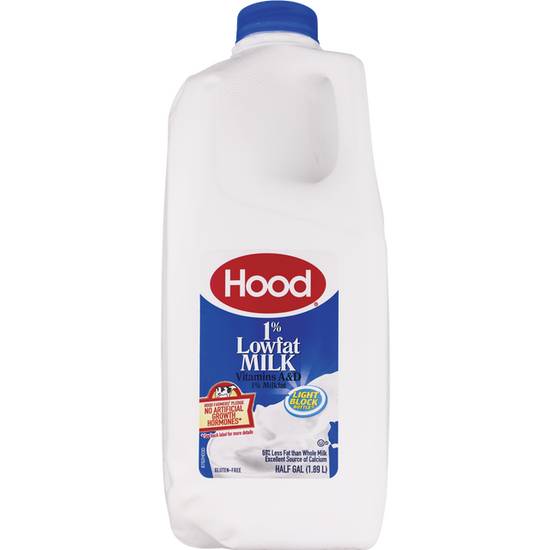 Hood 1% Lowfat Milk (1/2 Gallon)