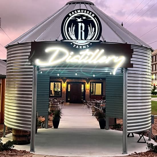 The Rickhouse at Rasmussen Farms Distillery