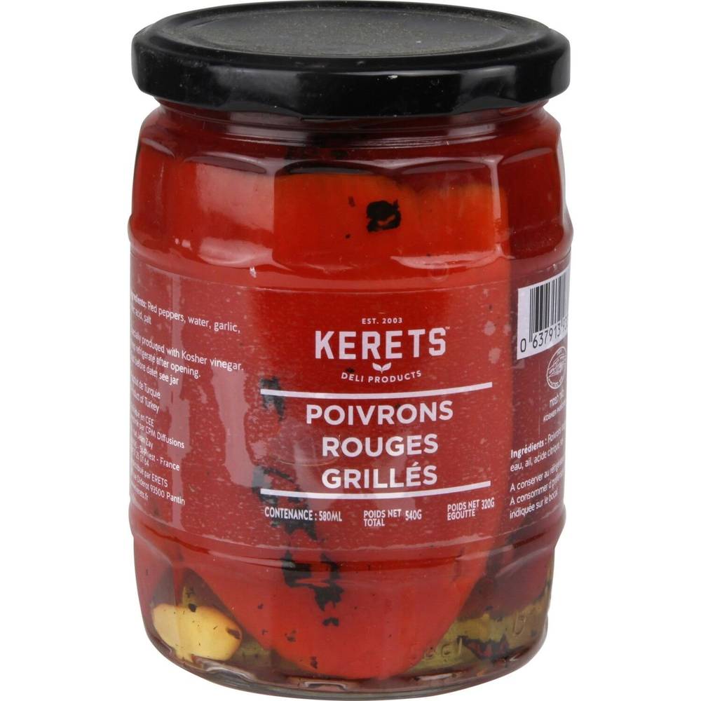 Kerets - Poivrons rouges grillés