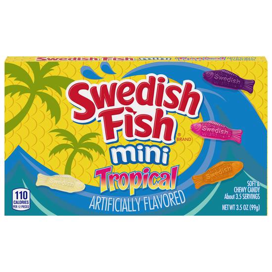 Swedish Fish Mini Soft & Chewy Candy (tropical)