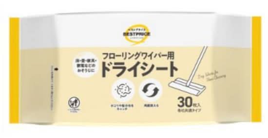 フローリングワイパー用ドライシート　07269862