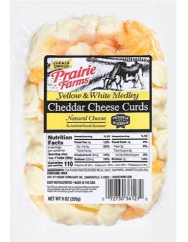 Prairie Farms Cheese Curds Medley 9 oz