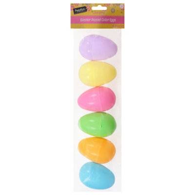 Signature SELECT 3.5 Inch Pastel Easter Eggs 6 Count - Each