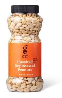 Good & Gather Unsalted Dry Roasted Peanuts (16 oz)