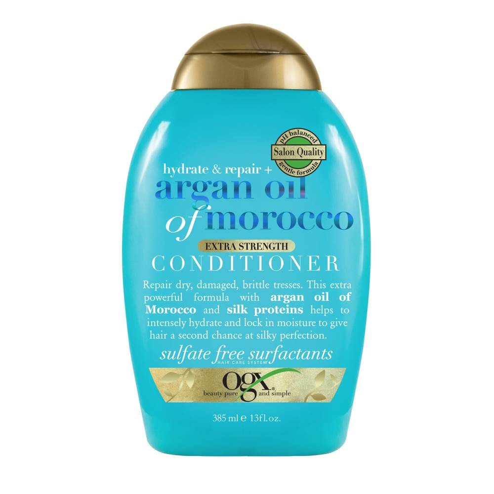 OGX Extra Strength Hydrate & Repair Argan Oil of Morocco Conditioner, 13 OZ