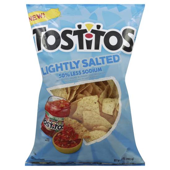 Tostitos 50% Less Sodium Lightly Salted Tortilla Chips