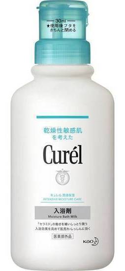 キュレル入浴剤本体４２０ｍＬ:4901301281357
